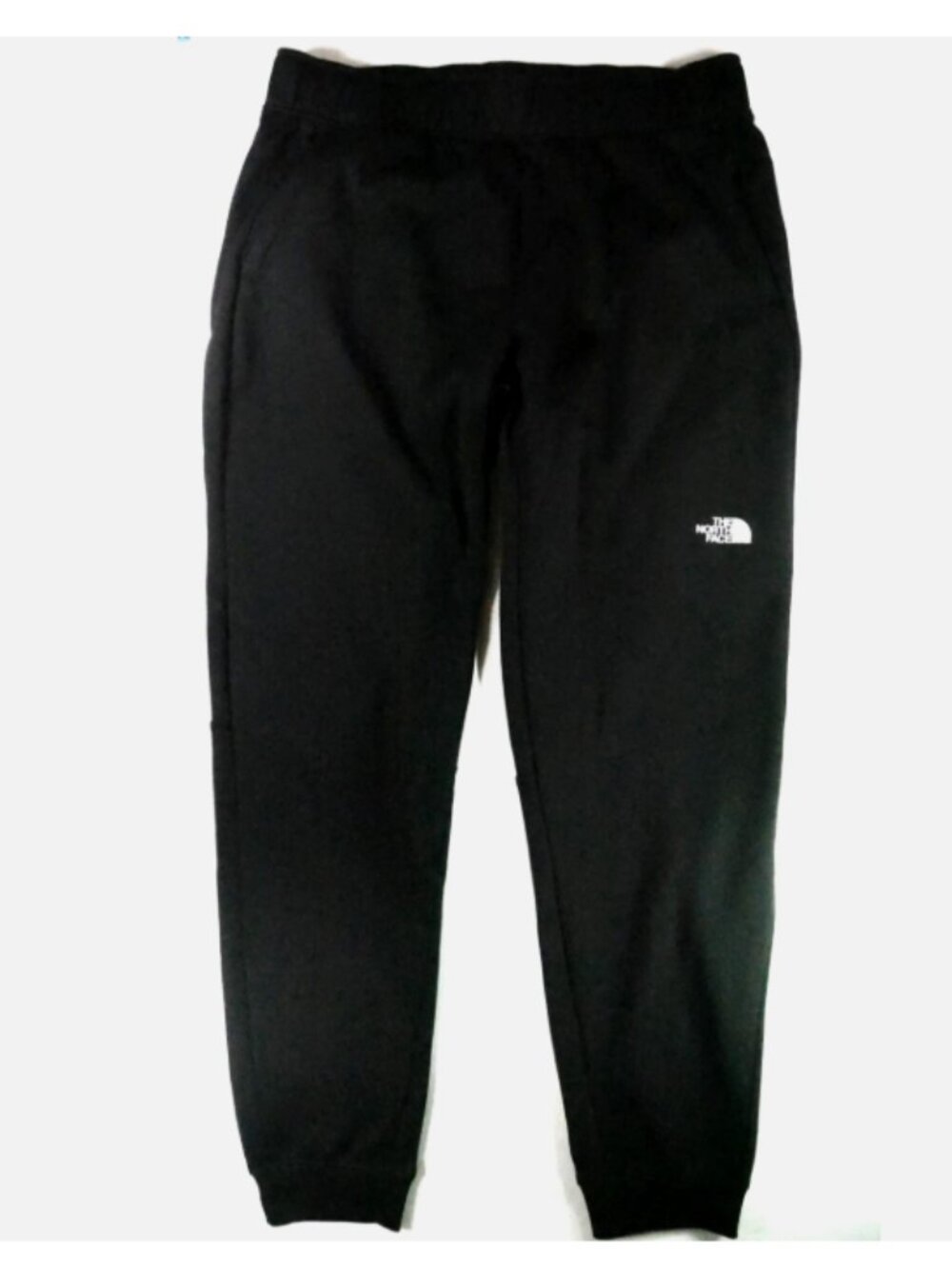 NEW North Face Womens Black Fleece Joggers Sweatpants Sweats Athleisure Sz L